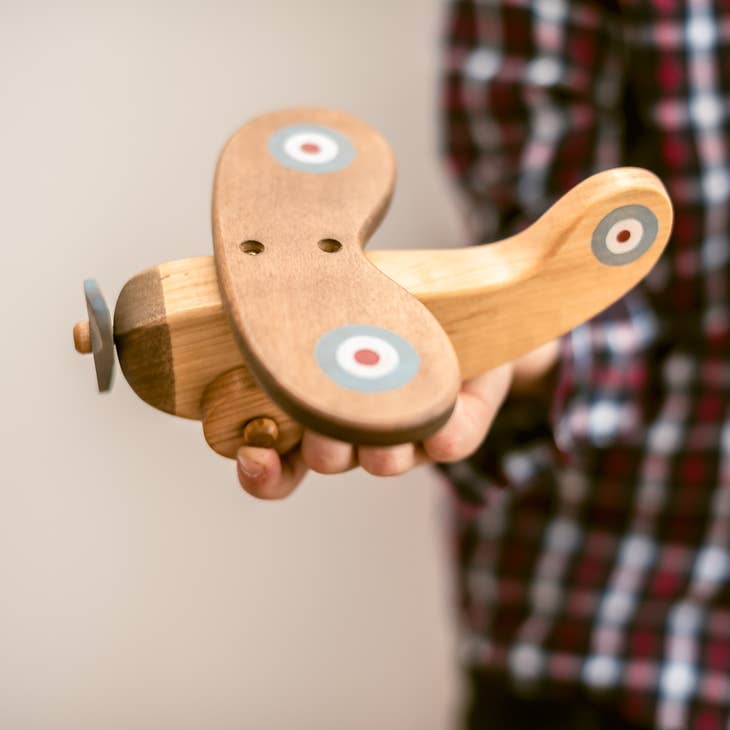 Flugzeug Holzspielzeug