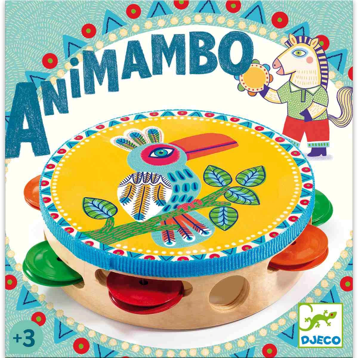 Animambo Tambourin – Rhythmischer Tukan-Spaß für kleine Musiker