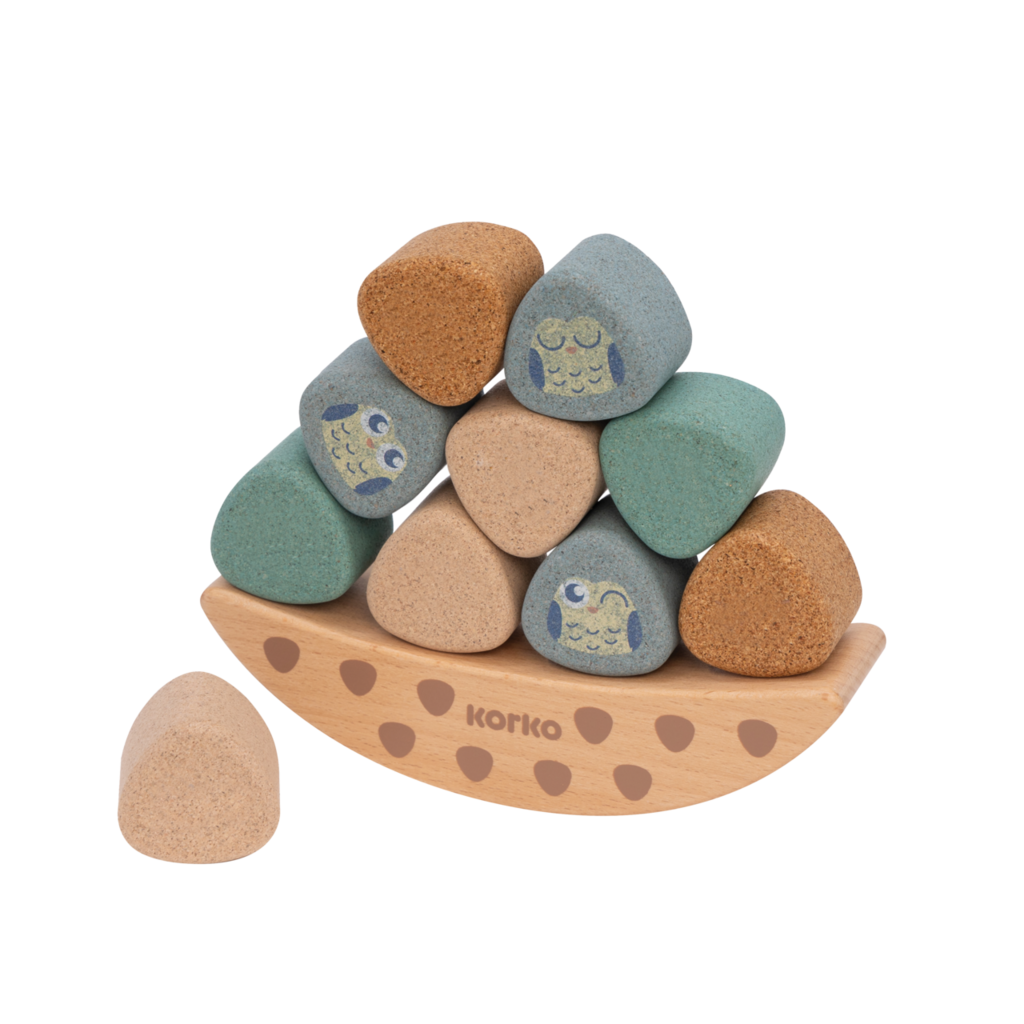Coco's Balancierspiel aus Kork - Natürliches Spielzeug