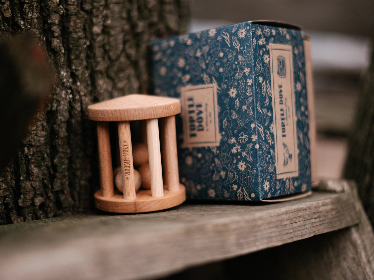 Rassel - Schildkröte - Taube