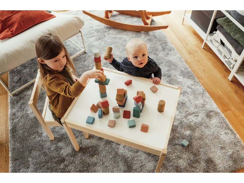 Bausteine (60-teilig) aus Kork - Nachhaltiges Spielzeug