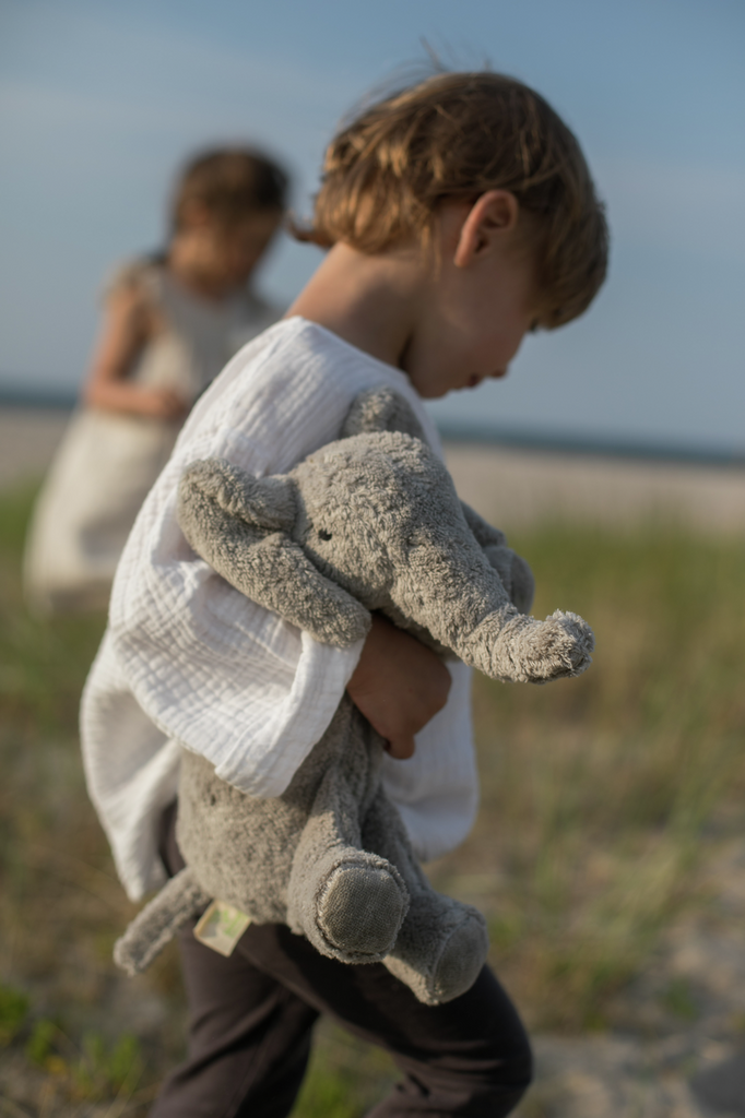 Kuscheltier & Wärmekissen kleiner Elefant