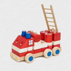 Feuerwehrauto - Steckspielzeug
