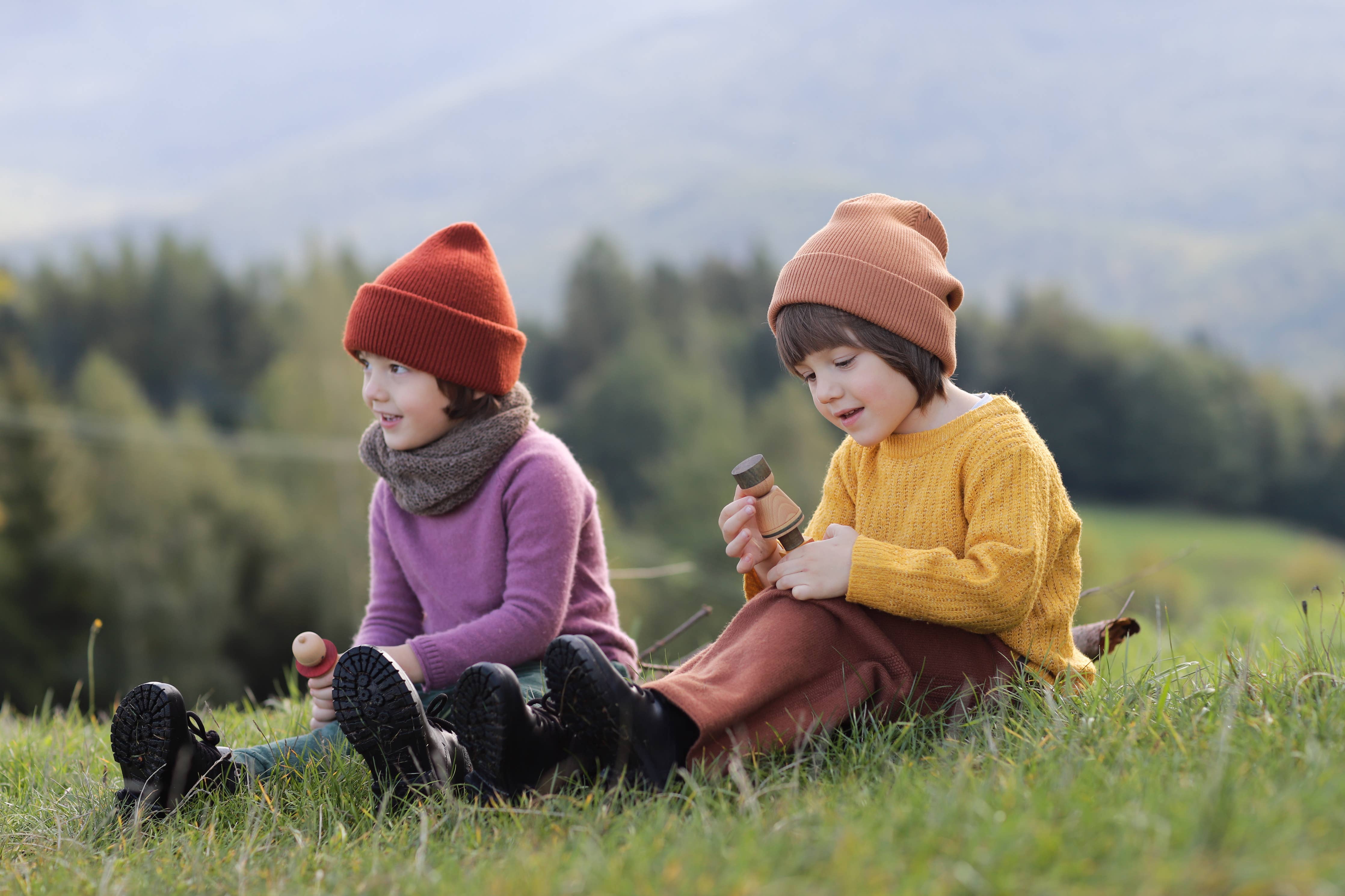 Montessori Stapelspiel – Kreative Strichfigur für fantasievolles Spielen